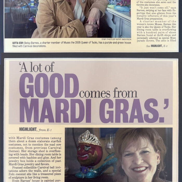 Muses-Times-Picayune-article The Times-Picayune news article about the Krewe of Muses.